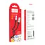 Кабель Hoco X72 Creator silicone charging data cable for Type-C чорний - мініатюра 2