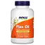 Жирні кислоти Now Flax Oil 1000 мг, 120 вегакапсул - мініатюра 1