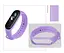 Ремешок для фитнес-браслета Lemfo для Xiaomi Mi Band 5, 6, 7 лиловый - миниатюра 3
