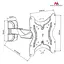 Поворотно-похила кронштейн для телевізорів 13-42 діагоналі Maclean MC-741 (max VESA: 200 x 200) - мініатюра 4
