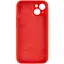 Чехол Epik Silicone Case Full Camera Protective AA для Apple iPhone 15, 6.1 Красный/Red - миниатюра 2