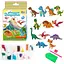 Алмазна мозаїка 4FUN Game Club Стікери Динозаврики 10228 - мініатюра 1