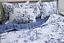 Комплект постельного белья TAG Tekstil с компаньоном 1.5-спальный Бело-синий 000240771 (R-T9271) - миниатюра 4