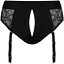 Мереживні труси для страпону з підв'обов'язками для панчіх Strap-On-Me DIVA HARNESS, S - мініатюра 4