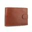 Портмоне чоловіче шкіряне Virginia Conti СВ 819 темно-руде з кнопкою - мініатюра 1