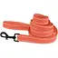 Поводок для собак Barksi Сotton с карабином квадратное ушко 200x2 см оранжевый - миниатюра 1