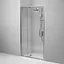 Душевые двери AM.PM Gem 110x195 см стекло прозрачное хром матовый W90UG-110-1P-195MT, прозрачный, хром матовый - миниатюра 6