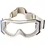 Очки тактические Bolle X1000 песочные с прозрачными линзами. - миниатюра 1