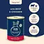 Полнорационный консервированный корм Home Food для взрослых собак Паштет с говядиной и курицей 360 г - миниатюра 2