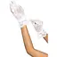 Перчатки Leg Avenue Floral lace wristlength gloves White - миниатюра 2