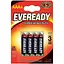 Элемент питания Energizer Eveready AAА Super Heavy Duty Brille 7638900227550 4 шт.  - миниатюра 1