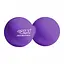 Масажний м'яч подвійний 4FIZJO Lacrosse Double Ball 6.5 x 13.5 см Purple 4FJ0325 (P-5907739314338) - мініатюра 1