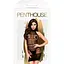 Міні-сукня сітка з горлом Penthouse Epic Night Black S/M/L - мініатюра 1