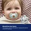 Пустышка силиконовая динамическая LOVI CapiChill 0-6 месяцев 2 шт. голубая (22/932boy) - миниатюра 11