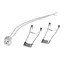 Світильник точковий Brille декоративний HDL-BA SN/TRANSPARENT MR16 164054 - мініатюра 4