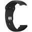 Ремінець Hoco WH11 Flexible series classic silicone strap для Smart Watch 22mm Black - мініатюра 1