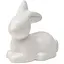 Статуэтка декоративная MBM HOME Апельсиновый кролик белый (DH-ST-41 WHITE) - миниатюра 1
