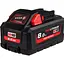 Аккумулятор к электроинструменту Milwaukee M18 HB8/8 (4932471070) [99383] - миниатюра 1