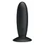 Анальна пробка Pretty Love Butt Plug Massager 11 см (чорний) - мініатюра 1