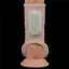 Насадка на пенис Lovetoy Vibrating Drip Knights Ring with Scrotum Sleeve 13 см белый - миниатюра 5