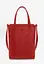 Шкіряний шоппер Nancy червоний - мініатюра 2