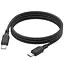Дата кабель Hoco X90 Cool silicone Type-C to Type-C 60W (1m) Black - миниатюра 4