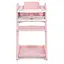 Стул для кормления ME 1101 STAGE экокожа Pink  - миниатюра 2