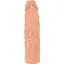 Насадка на пенис Nature Skin Extension Sleeve 19.5 см телесный - миниатюра 1