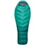 Спальник Rab Alpine 600 Wmns Regular Blue Peacock L лівий (1033-RB QSD-43-PCG-REG-LZ) - мініатюра 1