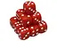 Настільна гра Games 7 Days Кубик D6 з точками (червоний) , 1 шт. (g7dd6dotsred) - мініатюра 1