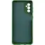 Чохол Getman TPU Liquid Silk Full Camera для Samsung Galaxy A35 Зелений/Dark green - мініатюра 2