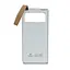 Повербанк 20000mAh Power Bank Kraft TPB-2320 White 22.5W QC3.0 LED-ліхтар (43-00032) - мініатюра 1