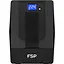 Источник бесперебойного питания FSP iFP2000, 2000VA/1200W, LCD, USB, 4xSchuko - миниатюра 1