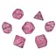 Набір кубиків Transparent 7 Dice Set - Pink , 7 шт. (g7dtran12) - мініатюра 1