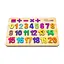 Деревянный пазл-вкладыш "Цифры" PuzzleOK Puz-11230 А4, 27 элементов - миниатюра 1