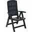 Стул садовый Bica Carmen пластиковый складной графит. - миниатюра 1