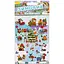 Дитячий набір зимових наліпок Апельсин НС-В6-11-2 2 аркуші, 28 наліпок - мініатюра 1