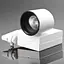 Светильник трековый поворотный под лампу KW-3/50W GU10 WH Brille L105-007 - миниатюра 4
