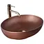 Умивальник Rea Villa Copper накладний REA-U9668, Коричневий - мініатюра 1