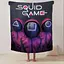 Плед плюшевий м'який 3D Гра в кальмара SQUID GAME 160х200 см - мініатюра 2