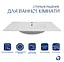 Раковина врезная мебельная Qtap Albatross 820x460x180 White с донным клапаном QT01113080CW148475 - миниатюра 3