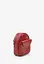 Кожаная женская мини-сумка Kroha красная - миниатюра 6