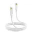 Кабель Proove Jelly Silicone Type-C to Lightning 27W (1m) white - мініатюра 2