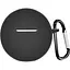 Чохол-накладка DK для Oppo Enco Buds 2 W14 Silicone Candy Friendly з карабіном (016044) (black) - мініатюра 1