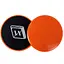 Диски для глайдинга EasyFit оранжевые (пара) (EF-1425-OR) - мініатюра 1