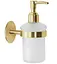 Дозатор для рідкого мила Rea 322217B brushed gold REA-77026, Золотий - мініатюра 1