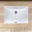 Умивальник VBI Meduno white врізний VBI-018039, Білий - мініатюра 3