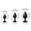 Анальна пробка Dorcel Onix Plug L 9.5 см (чорний) - мініатюра 4