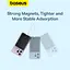 Павербанк Baseus Magnetic Wireless Mini Air Black 6 000 mAh / 20 Вт (P10059002113-00) - миниатюра 15