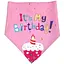 Бандана для тварин Ginger Happy Birthday для дівчинки - мініатюра 1